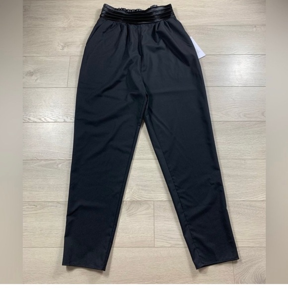 Ronny Kobo Black Alexandra Wool Pants - Picture 3 of 8